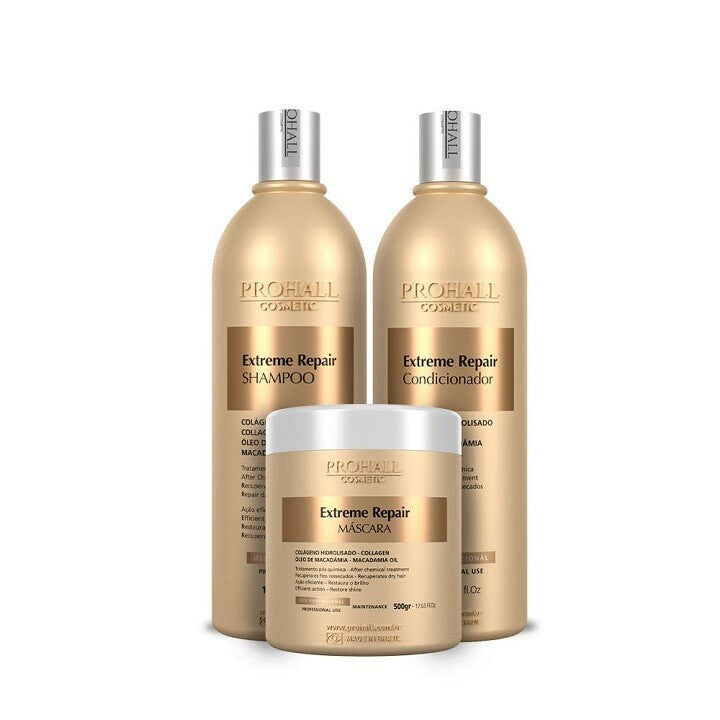 Prohall Extreme Repair 33.8fl.oz Kit Profissional Ultra Nourishing Kit