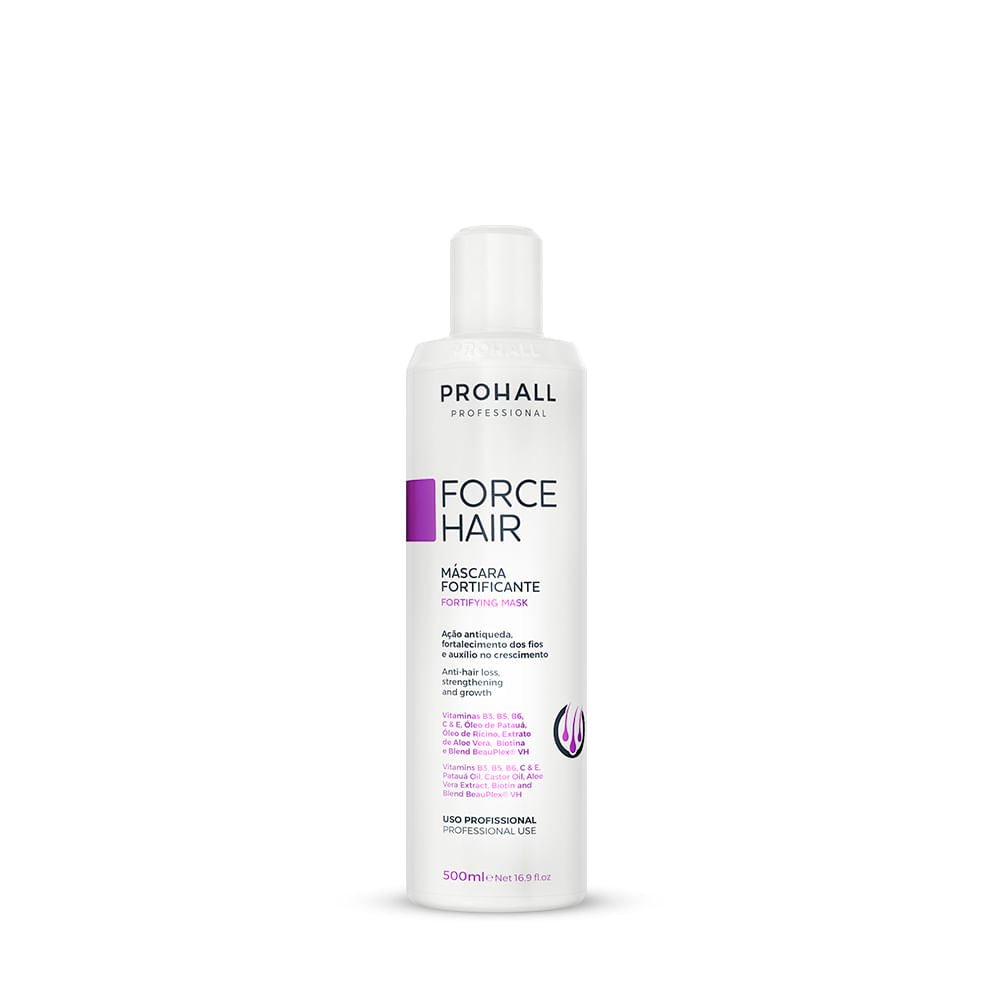 Prohall Cosmetic Force Hair Mask for Dry Damaged hair & Growth - Hair masks to Prevent Breakage & Thinning Hair, Hair Growth Products for Women and men, Natural Hair Mask (16.9 fl.oz)
