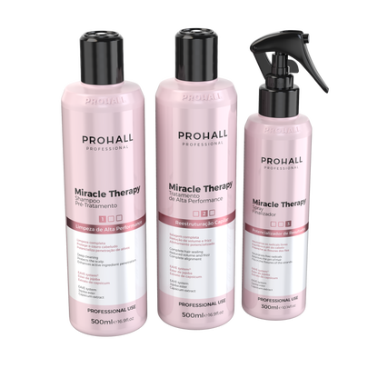 Prohall Professional MIRACLE THERAPY - Alisado de Brasil Sin Formol
